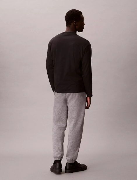 Мужские джоггеры на флисе Calvin Klein спортивные штаны 1159862178 (Серый XL)