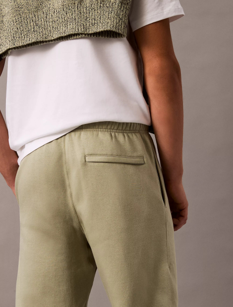 Мужские джоггеры на флисе Calvin Klein спортивные штаны 1159863048 (Зеленый XXL)