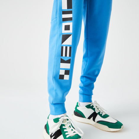 Мужские спортивные штаны Lacoste джоггеры 1159863324 (Голубой XXL)