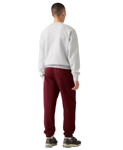Мужские джоггеры Levi's на флисе 1159863445 (Бордовый L)