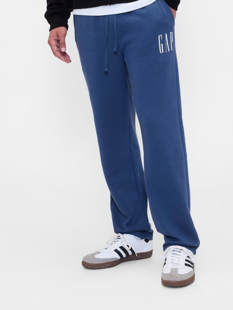 Мужские спортивные штаны GAP на флисе 1159863662 (Синий S)