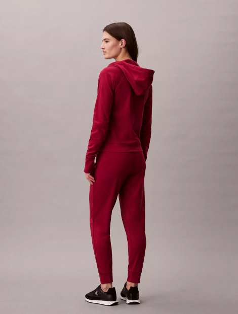 Женские джоггеры Calvin Klein спортивные штаны 1159865324 (Бордовый XL)