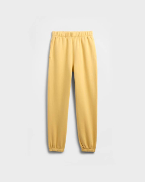 Женские джоггеры на флисе GAP спортивные штаны 1159865355 (Желтый M)