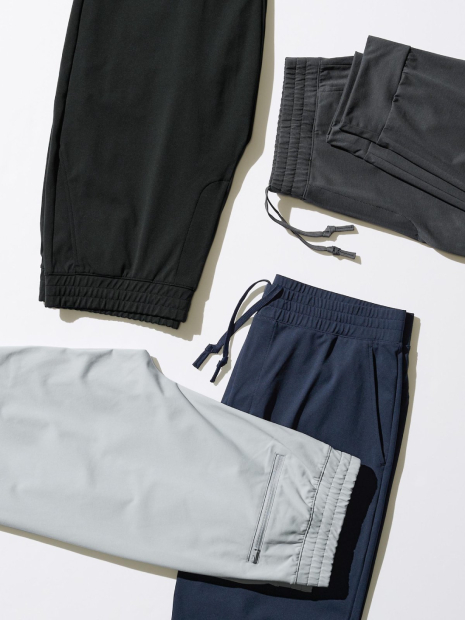 Джоггеры UNIQLO Ultra Stretch спортивные штаны с технологией DRY-EX 1160064069 (Серый M)