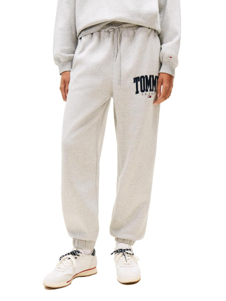 Женские джоггеры на флисе Tommy Hilfiger спортивные штаны 1160293642 (Серый M)