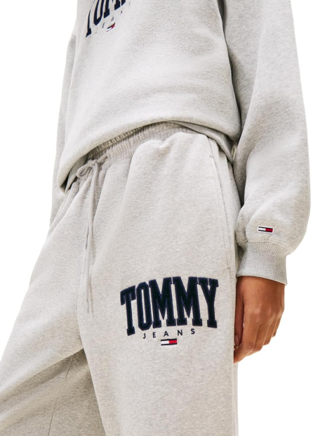 Женские джоггеры на флисе Tommy Hilfiger спортивные штаны 1160293642 (Серый M)