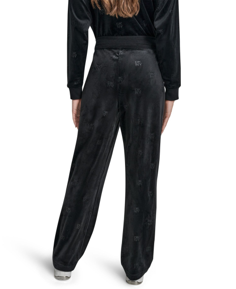 Женские спортивные велюровые штаны DKNY 1160437655 (Черный M)