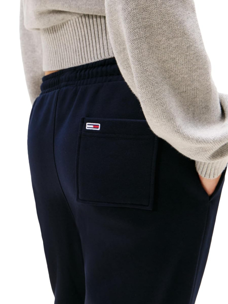 Жіночі джоггери на флісі Tommy Hilfiger спортивні штани 1160599842 (Синій L)