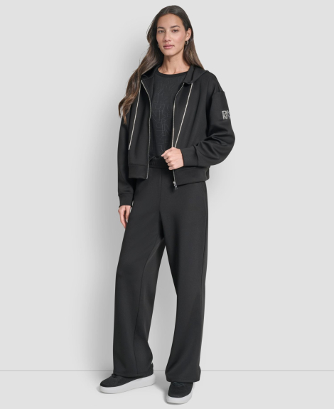Жіночі спортивні штани DKNY зі стразами 1160689615 (Чорний XS)