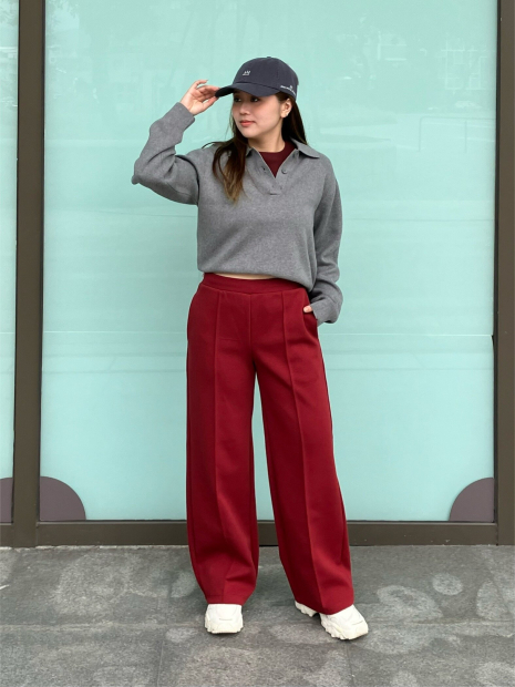 Спортивні штани UNIQLO 1160853491 (Бордовий S)