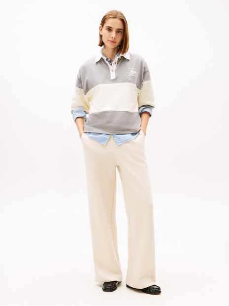 Женские спортивные штаны на флисе Tommy Hilfiger 1161047961 (Молочный L)