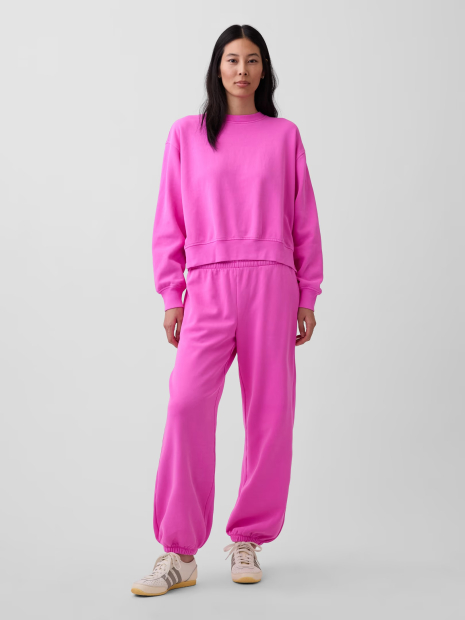 Женские спортивные штаны Baggy GAP джоггеры 1161136753 (Розовый XS)