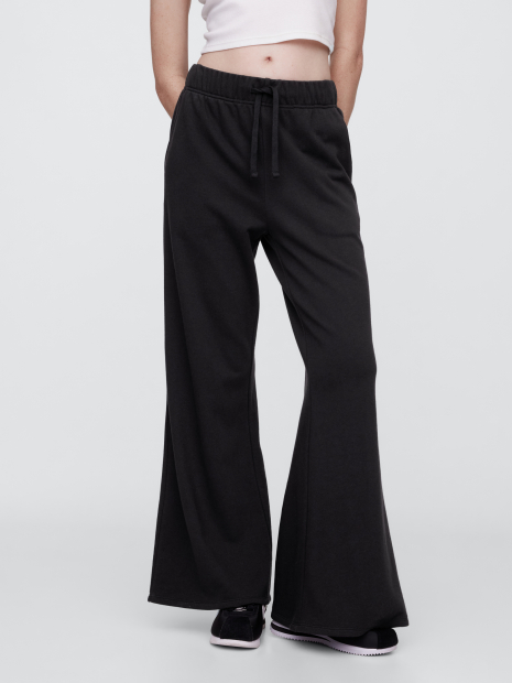 Женские широкие спортивные штаны GAP 1161500578 (Черный XXL)
