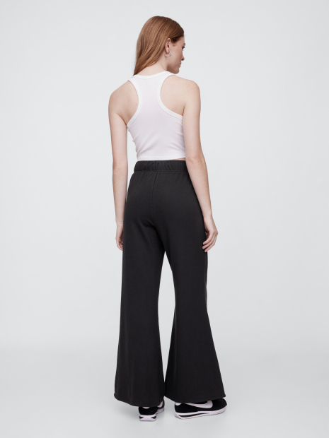 Женские широкие спортивные штаны GAP 1161500578 (Черный XXL)