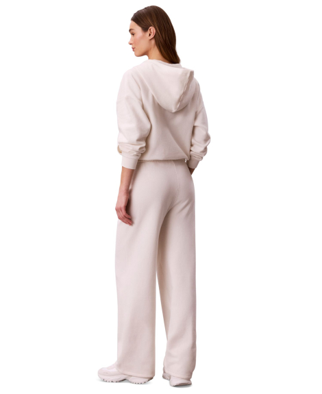 Женские укорочнные штаны Calvin Klein на флисе 1161796487 (Молочный XL)