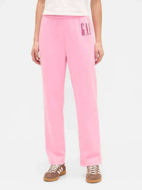 Женские спортивные штаны GAP на флисе 1162004843 (Розовый XXL)