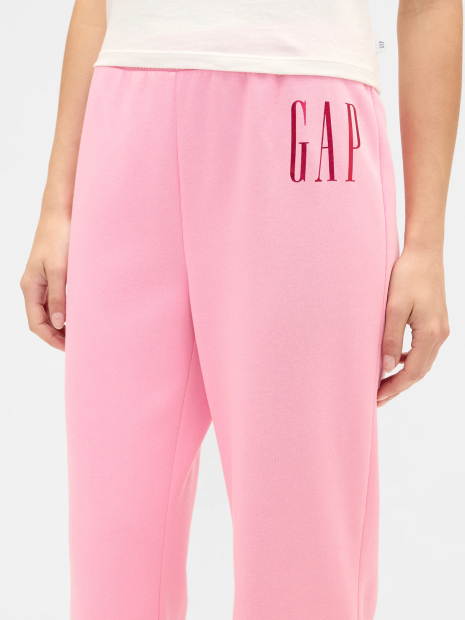 Женские спортивные штаны GAP на флисе 1162004843 (Розовый XXL)