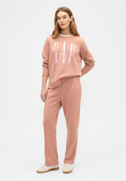 Женские спортивные штаны GAP на флисе 1162021029 (Коричневый XXL)