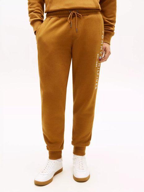 Спортивные штаны Tommy Hilfiger на флисе 1162207084 (Коричневый L)