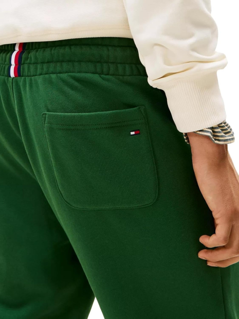 Спортивные штаны Tommy Hilfiger на флисе 1162207562 (Зеленый XL)