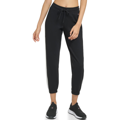 Женские спортивные штаны Tommy Hilfiger джоггеры 1162425652 (Черный L)