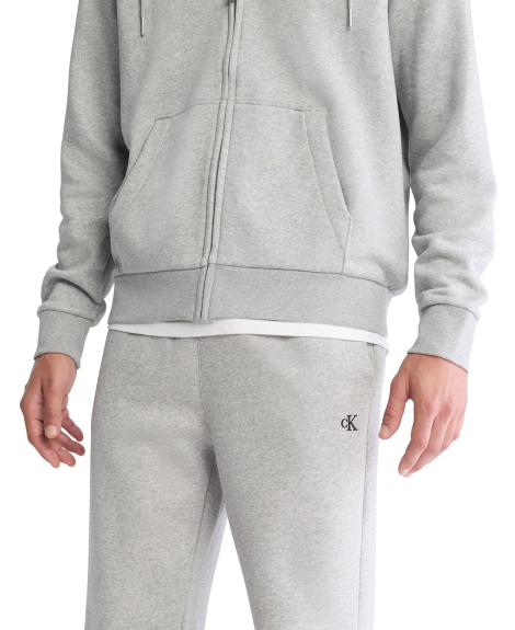 Мужские джоггеры на флисе Calvin Klein спортивные штаны 1162690270 (Серый XXL)