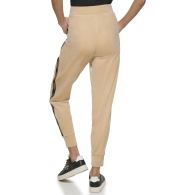 Жіночі велюрові штани DKNY джоггери 1159841091 (Бежевий XL)