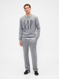 Мужские спортивные штаны GAP на флисе 1159842306 (Серый M)
