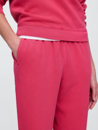 Женские спортивные джоггеры GAP на флисе 1159843341 (Розовый XL)
