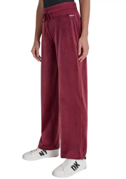 Женские спортивные штаны DKNY джоггеры 1159842939 (Бордовый XL)