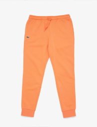Мужские спортивные штаны Lacoste джоггеры на флисе 1159843257 (Оранжевый XXL)