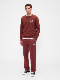 Мужские спортивные штаны GAP на флисе 1159843742 (Коричневый M)