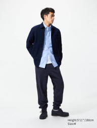 Мужские джоггеры UNIQLO спортивные штаны 1159844541 (Синий XL)