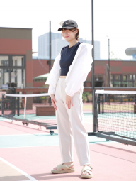 Спортивные штаны UNIQLO с технологией DRY 1159846576 (Серый XL)