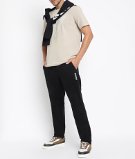 Чоловічі спортивні штани GUESS з екозамші 1159846709 (Чорний M)