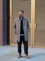 Чоловічі джоггери UNIQLO спортивні штани 1159846816 (Чорний M)