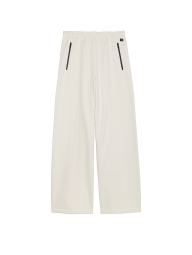 Спортивні штани Wide-Leg Victoria's Secret на флісі 1159847077 (Молочний S)