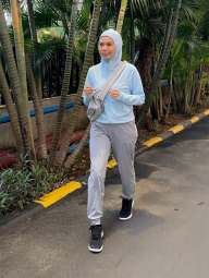 Спортивні штани UNIQLO Ultra Stretch AIRism джоггери 1159849051 (Сірий XL)