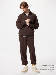 Мужские джоггеры UNIQLO спортивные штаны 1159850511 (Коричневый M)