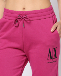 Женские спортивные штаны Armani Exchange джоггеры 1159851371 (Розовый XL)