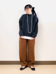 Широкие спортивные штаны DRY UNIQLO 1159852456 (Коричневый L)