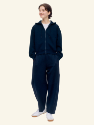 Широкие спортивные штаны DRY UNIQLO 1159852562 (Синий XL)