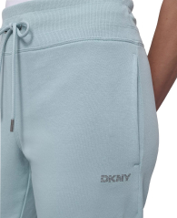 Укороченные спортивные штаны DKNY 1159853092 (Голубой S)