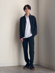 Мужские джоггеры UNIQLO Ultra Stretch спортивные штаны с технологией DRY-EX 1159853790 (Черный M)