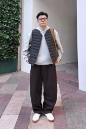 Спортивные штаны UNIQLO 1159856004 (Коричневый L)