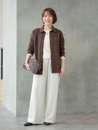 Спортивные штаны UNIQLO на флисе 1159858122 (Молочный XXL)