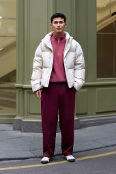 Спортивные штаны UNIQLO 1159859778 (Бордовый XXL)