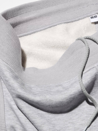 Мужские джоггеры UNIQLO спортивные штаны с подкладкой из экомеха 1159860741 (Серый M)