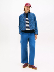 Женские спортивные штаны Tommy Hilfiger на флисе 1159861029 (Синий S)