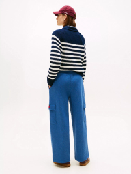 Женские спортивные штаны Tommy Hilfiger на флисе 1159861029 (Синий S)